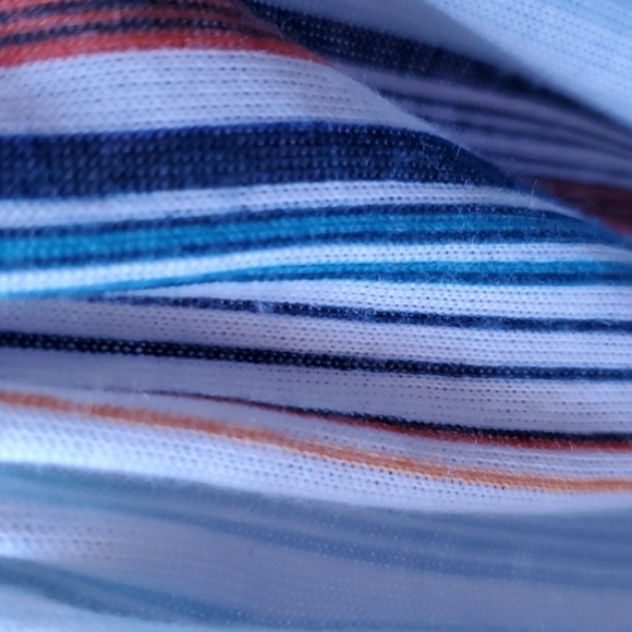 Blue Mood blue stripe SS top NWT size 3X - Picture 4 of 11